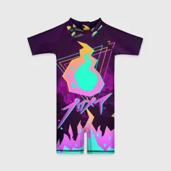 Детский купальный костюм 3D Promare