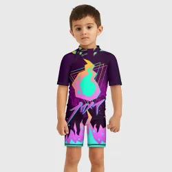 Детский купальный костюм 3D Promare - фото 2