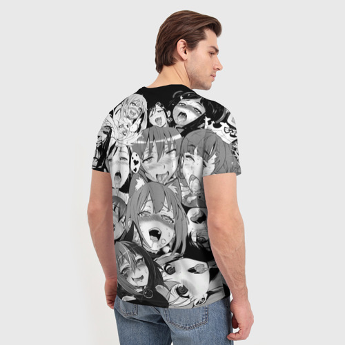 Мужская футболка 3D с принтом SENPAI, вид сзади #2