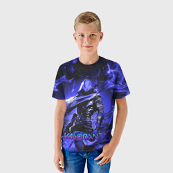 Детская футболка 3D Valorant omen - фото 2