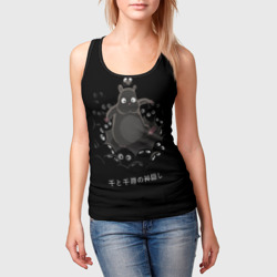 Женская майка 3D Перевоплощённый Боо среди сусуватари - фото 2