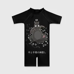 Детский купальный костюм 3D Перевоплощённый Боо среди сусуватари