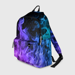 Рюкзак 3D Огонь неон