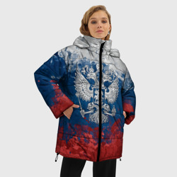 Женская зимняя куртка Oversize Россия - фото 2