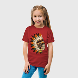 Детская футболка хлопок Индейские мотивы арт - фото 2