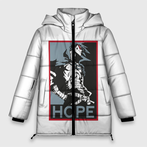 Женская зимняя куртка Oversize Камина Надежда, цвет черный