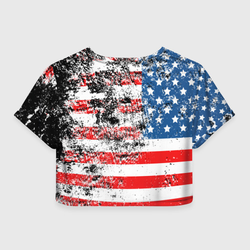 Usa crop sweatshirt hotsell