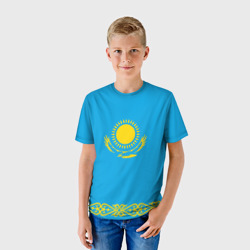 Детская футболка 3D Казахстан - фото 2