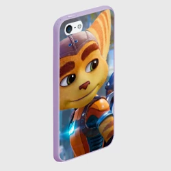 Чехол для iPhone 5/5S матовый Ratchet & Clank Rift Apart - фото 2