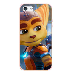 Чехол для iPhone 5/5S матовый Ratchet & Clank Rift Apart