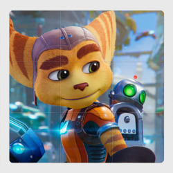 Магнитный плакат 3Х3 Ratchet & Clank Rift Apart