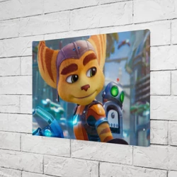 Холст прямоугольный Ratchet & Clank Rift Apart - фото 2