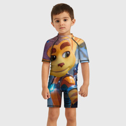 Детский купальный костюм 3D Ratchet & Clank Rift Apart - фото 2