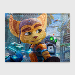 Ratchet & Clank Rift Apart – Обложка для студенческого билета с принтом купить со скидкой в -20%