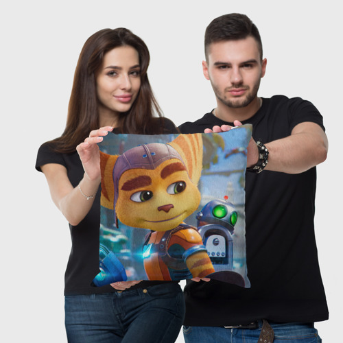 Подушка 3D Ratchet & Clank Rift Apart - фото 3