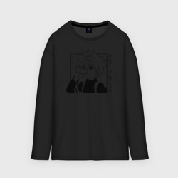 Мужской лонгслив oversize хлопок Killua Hunter