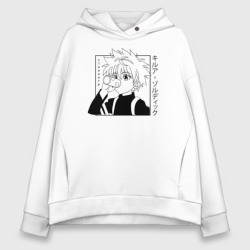 Женское худи Oversize хлопок Killua Hunter