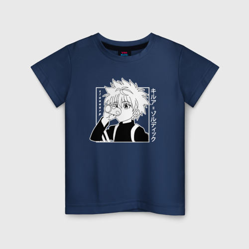 Детская футболка хлопок Killua Hunter x Hunter Киллуа