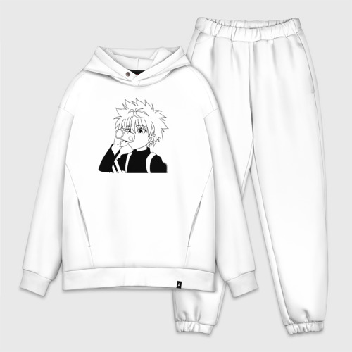 Мужской костюм oversize хлопок Killua Hunter x Hunter Киллуа