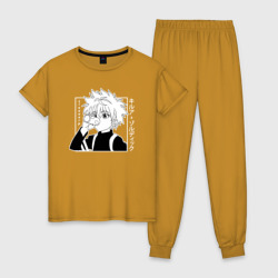 Женская пижама хлопок Killua Hunter x Hunter Киллуа