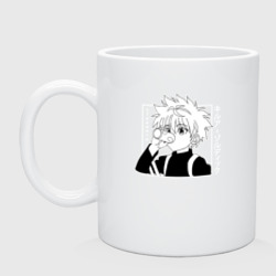 Кружка керамическая Killua Hunter x Hunter Киллуа