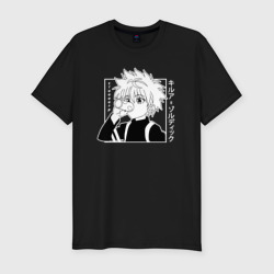 Мужская футболка хлопок Slim Killua Hunter x Hunter Киллуа