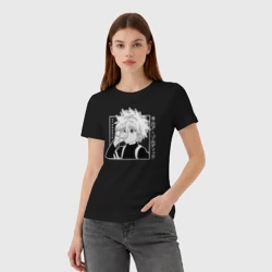 Женская футболка хлопок Killua Hunter x Hunter Киллуа - фото 2