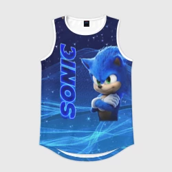 Мужская спортивная майка 3D Соник