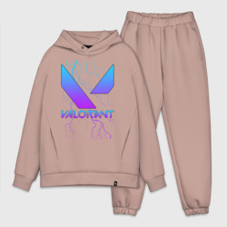 Мужской костюм oversize хлопок Valorant