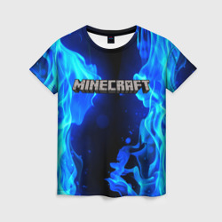 Женская футболка 3D Minecraft