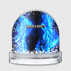 Игрушка Снежный шар Minecraft