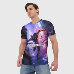 Мужская футболка 3D Ghostrunner - фото 2