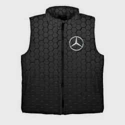 Мужской жилет утепленный 3D Mercedes-Benz AMG