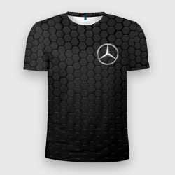 Мужская футболка 3D Slim Mercedes-Benz AMG
