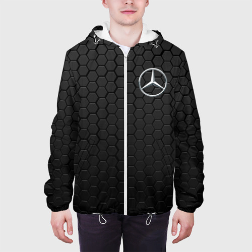 Мужская куртка 3D Mercedes-Benz AMG, цвет 3D печать - фото 4