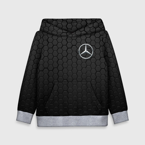Детская толстовка 3D Mercedes-Benz AMG, цвет меланж