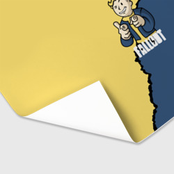 Бумага для упаковки 3D Fallout logo boy - фото 2