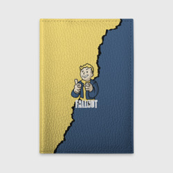 Обложка для автодокументов Fallout logo boy