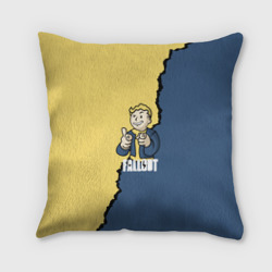 Подушка 3D Fallout logo boy