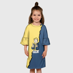 Детское платье 3D Fallout logo boy - фото 2