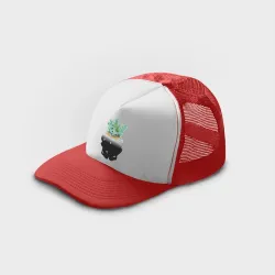 Кепка тракер с сеткой Бульбазавр - будущий Венузавр - фото 2