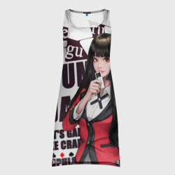 Платье-майка 3D Kakegurui пики в темноте