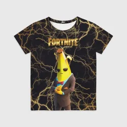 Детская футболка 3D Peely Fortnite