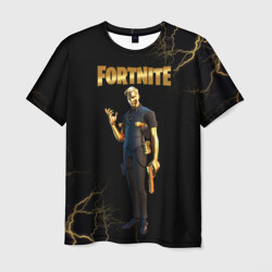 Мужская футболка 3D Gold Midas Fortnite 2