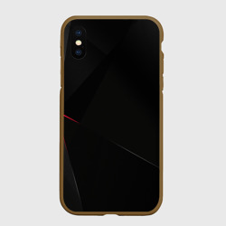 Чехол для iPhone XS Max матовый Dark