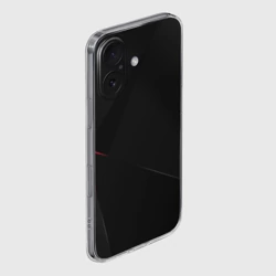 Чехол для iPhone 16 силиконовый с защитой камеры Dark - фото 2