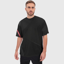 Мужская футболка oversize 3D Dark - фото 2