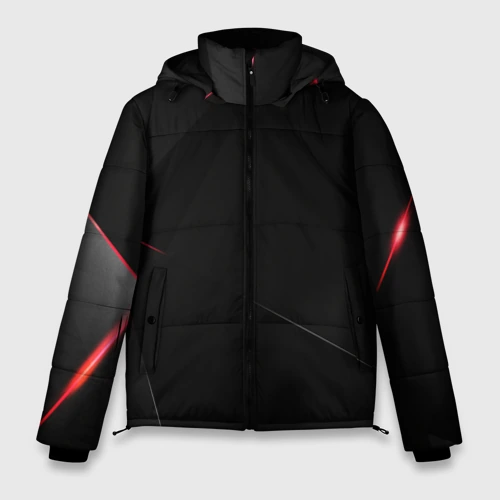 Мужская зимняя куртка 3D Dark