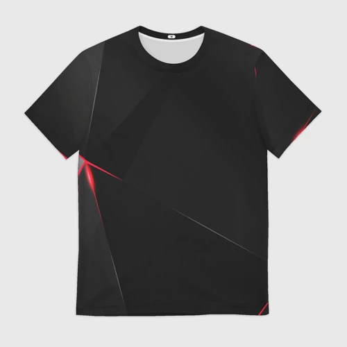 Мужская футболка 3D с принтом Dark, вид спереди #2