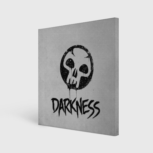 Холст квадратный Emblems Darkness, цвет 3D печать